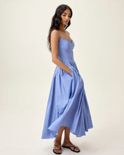 Jolene Midi Dress Blue